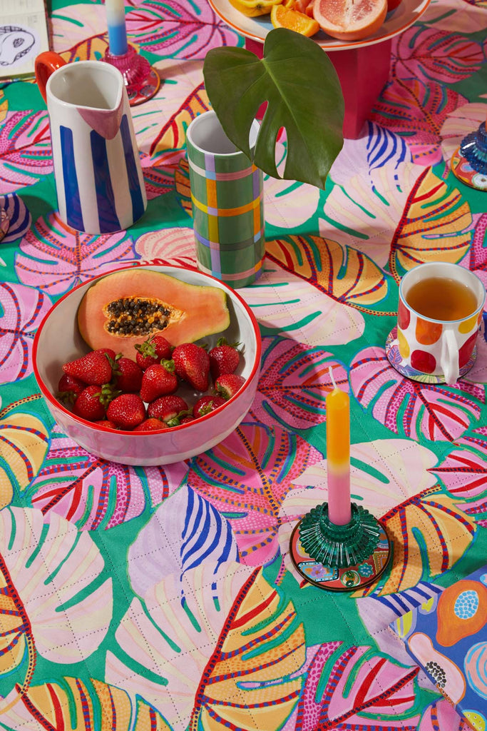 Tropics Scalloped Picnic Rug Gorman