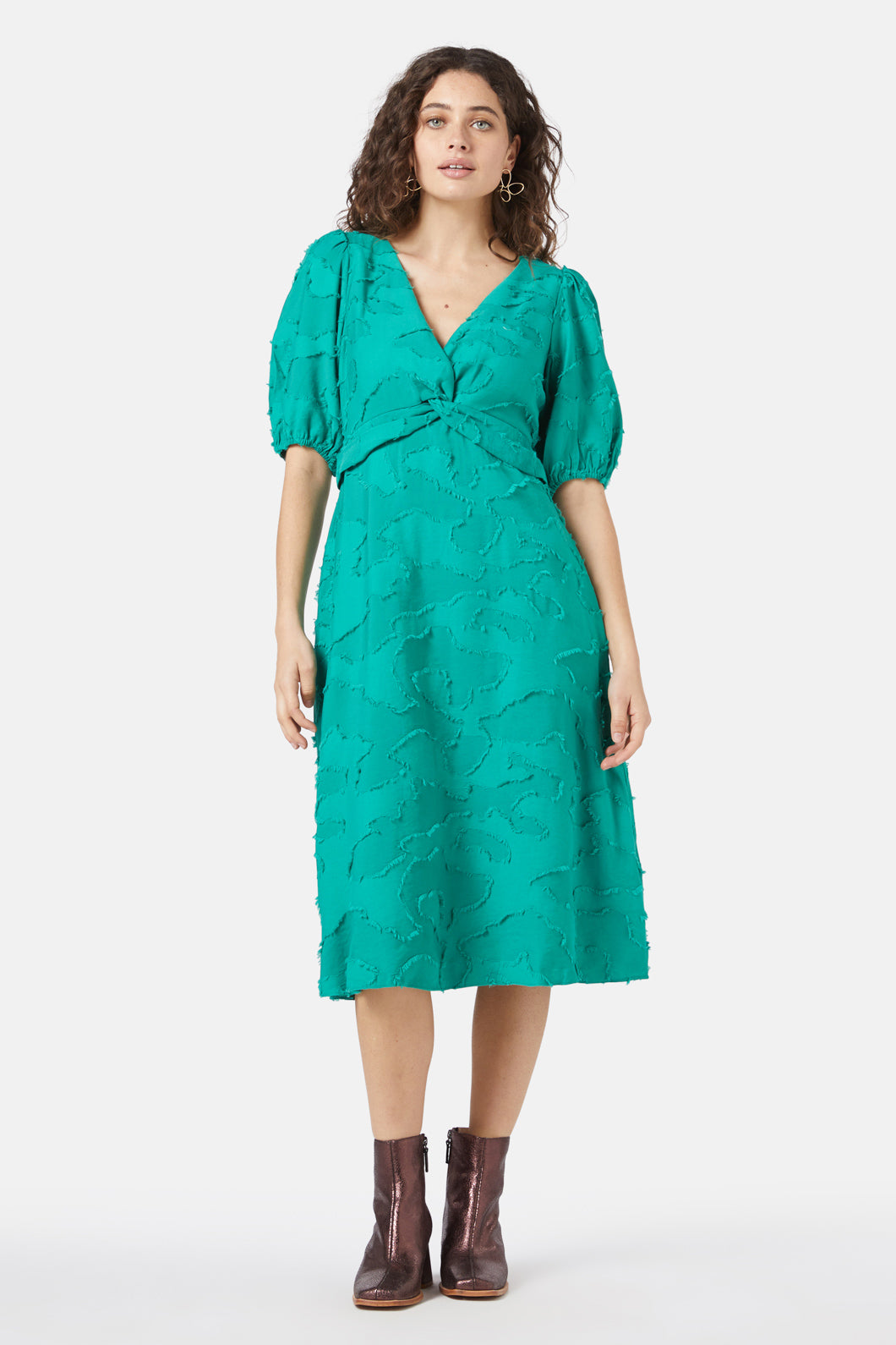 gorman green dress Gorman Peas Anglaise Shirt Dress