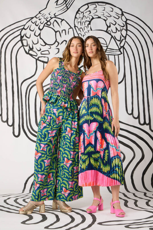 Gorman NZ - In Secret Ruched Print Tank - print