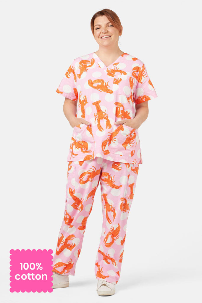 Lobster Scrub Set Gorman