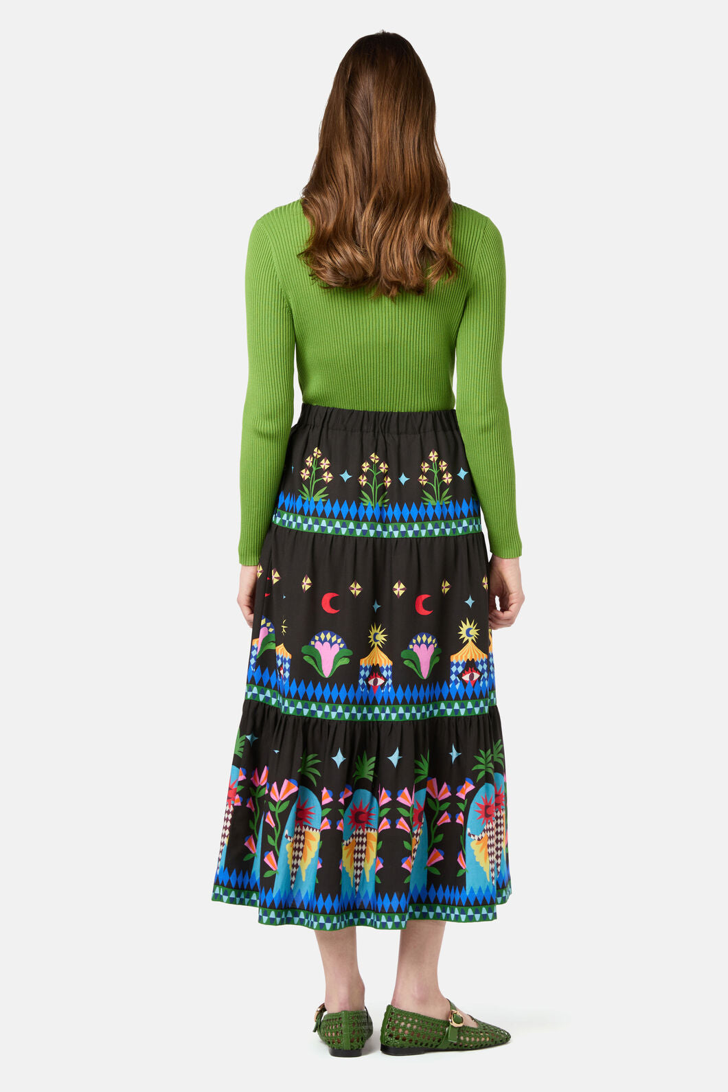 Gorman - Luna Cirque Midi Skirt - print