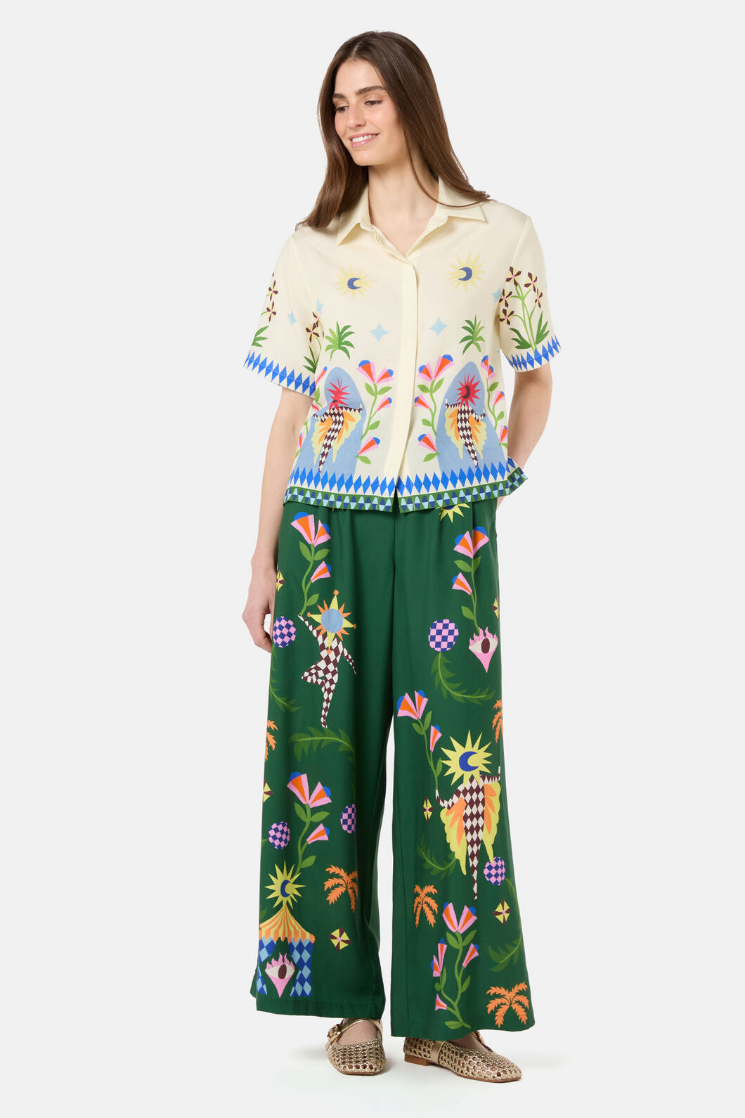 Gorman - Luna Cirque Placement Shirt - print