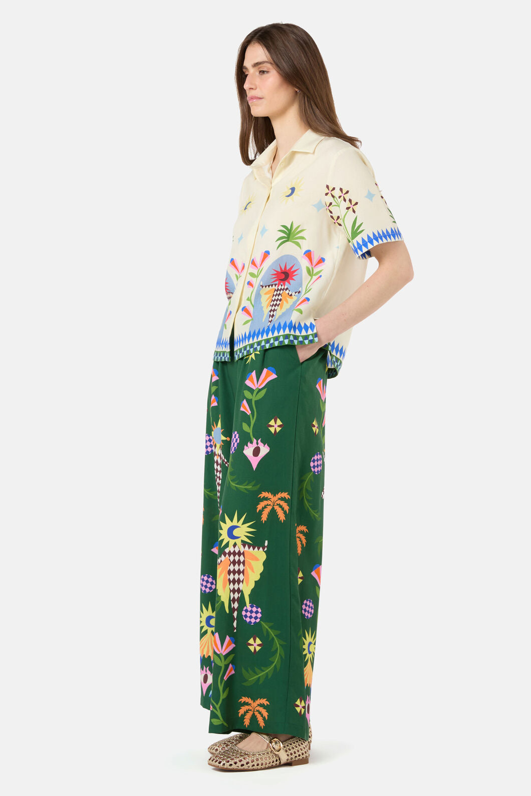 Gorman - Luna Cirque Placement Shirt - print