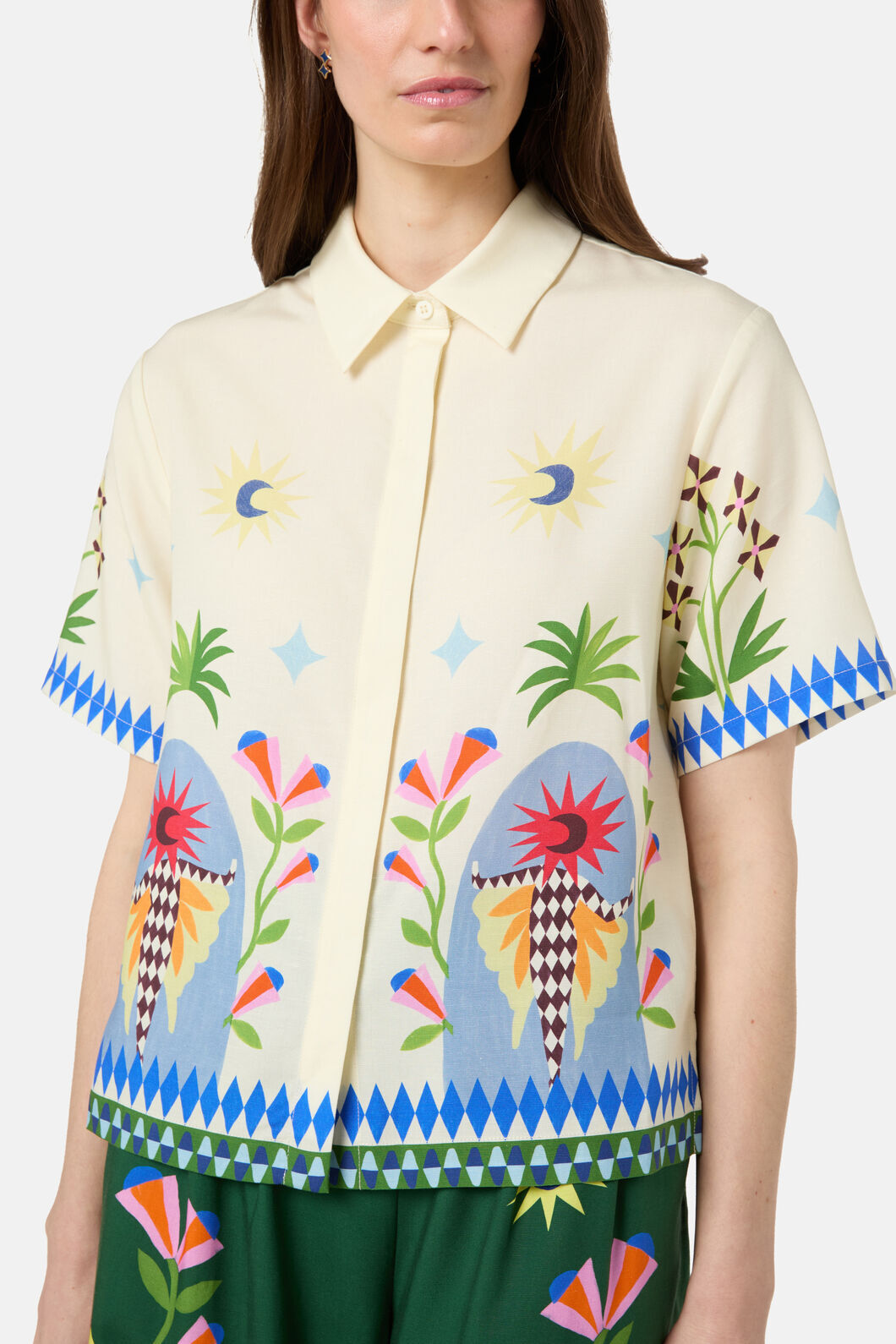 Gorman - Luna Cirque Placement Shirt - print