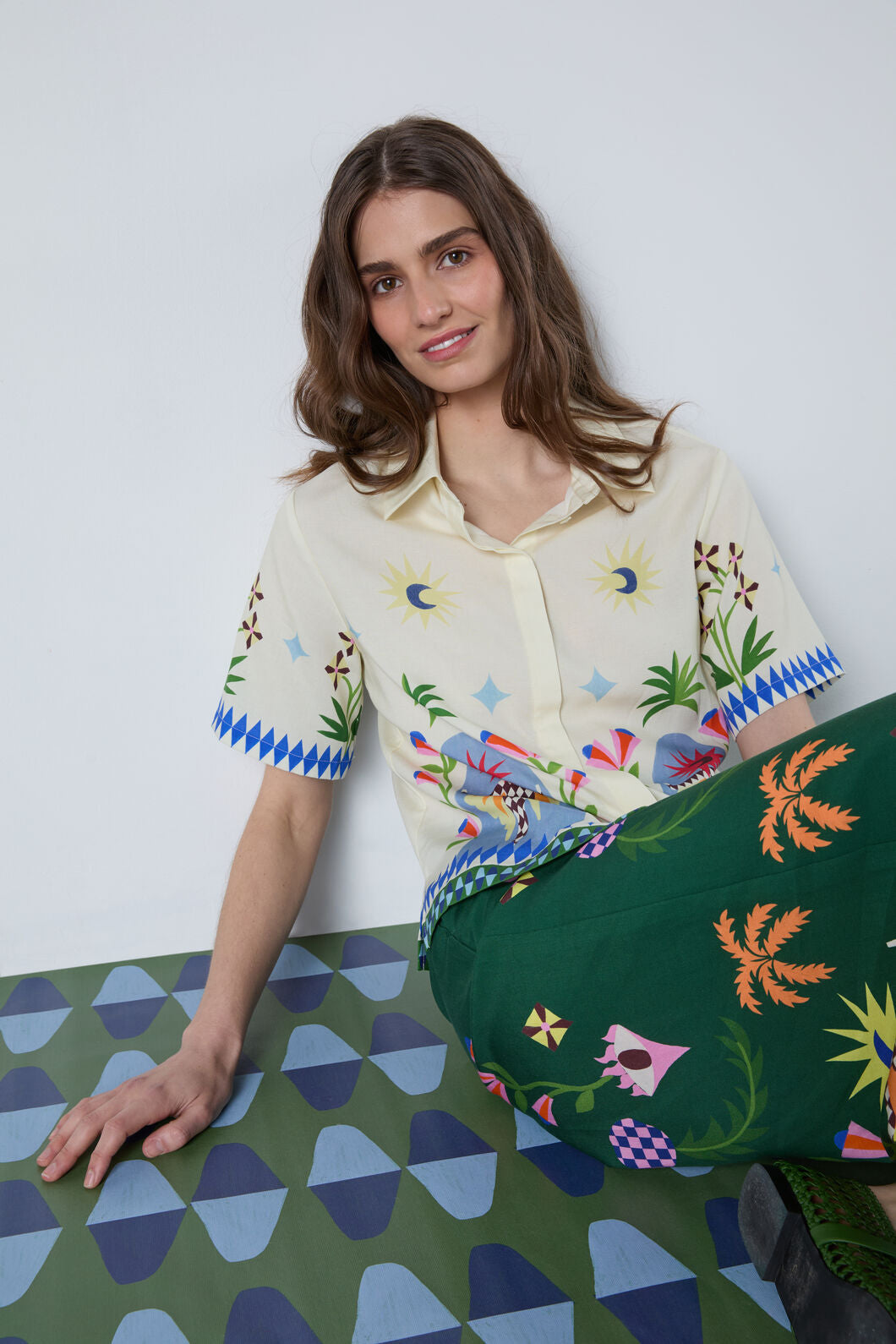 Gorman - Luna Cirque Placement Shirt - print