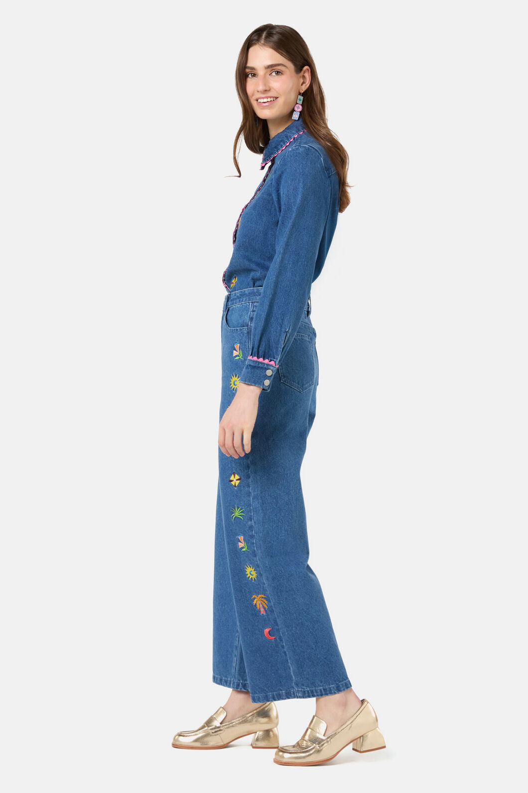 Gorman - Luna Cirque Jeans - mid-blue