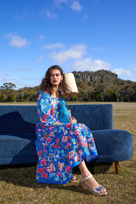 Gorman - Zebra Crossing Long Dress - print