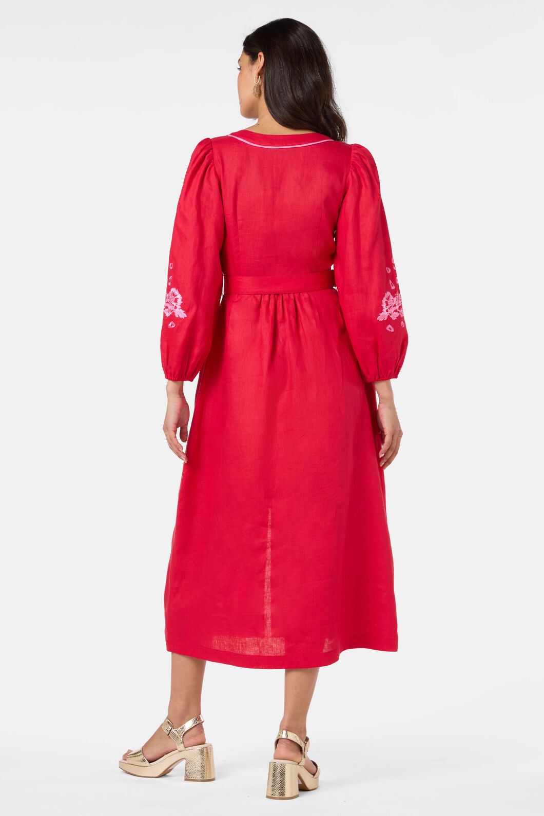 Gorman - Ainslee Anglaise Dress - red
