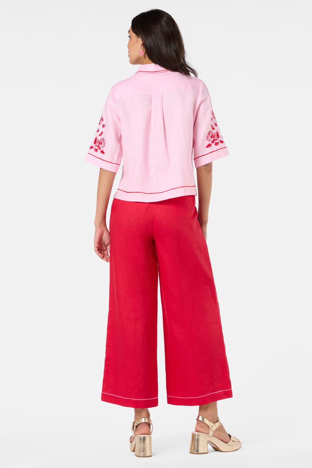 Gorman - Ainslee Anglaise Shirt - pink
