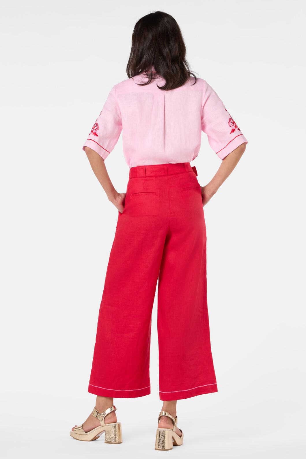 Gorman - Ainslee Anglaise Pant - red