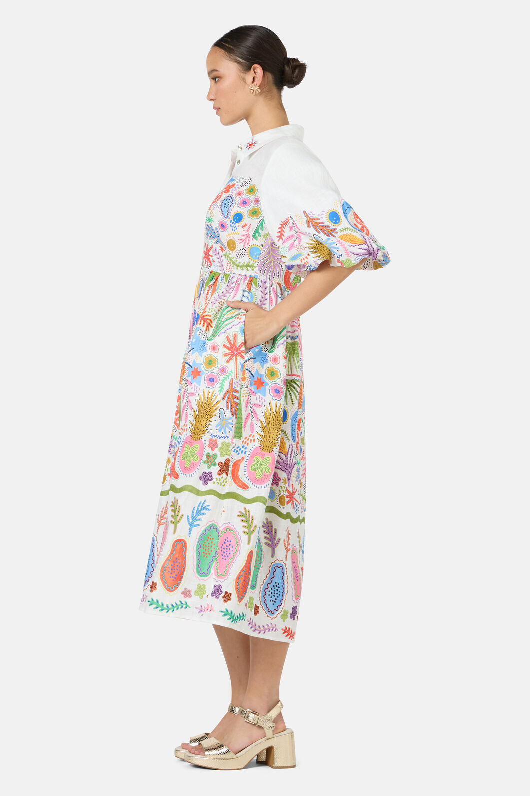 Gorman - Rainforest Diaries Long Dress - print