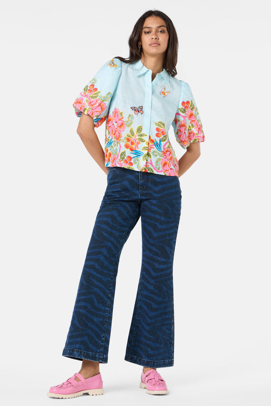 Gorman - Plum Harvest Shirt - print