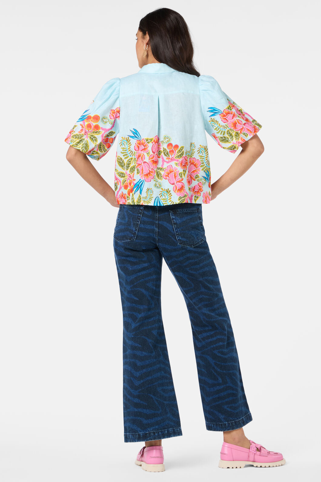 Gorman - Plum Harvest Shirt - print