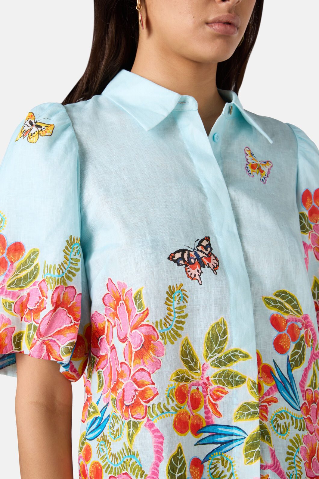 Gorman - Plum Harvest Shirt - print