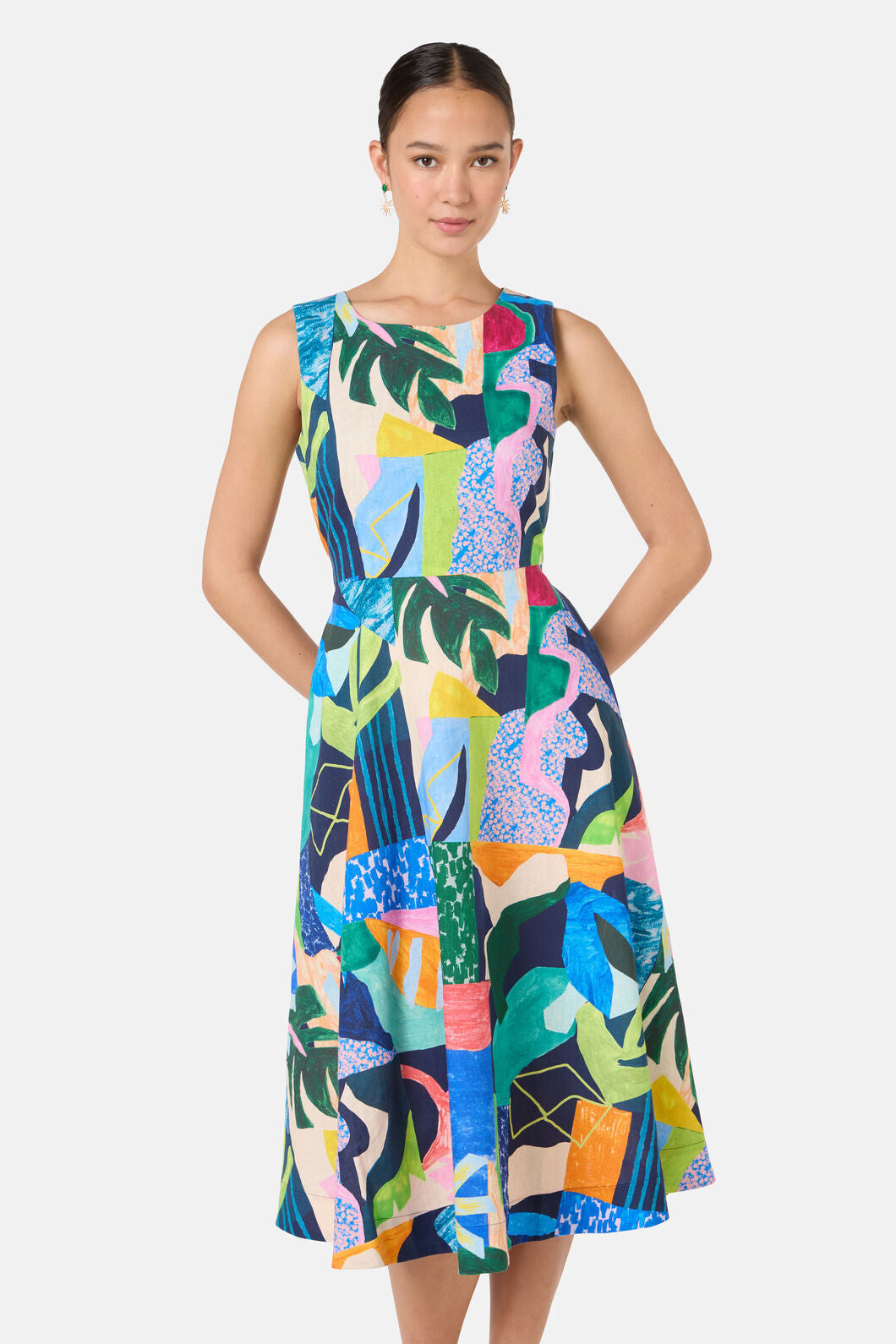 Gorman - Jungle Rhapsody Long Dress - print