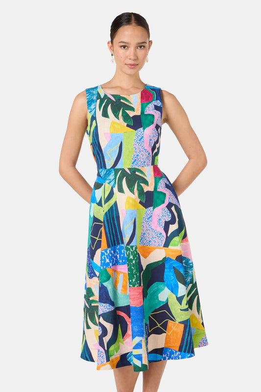 Gorman - Jungle Rhapsody Long Dress - print