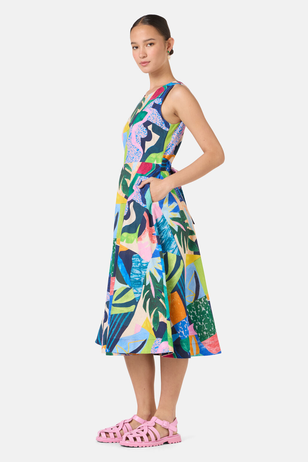 Gorman - Jungle Rhapsody Long Dress - print