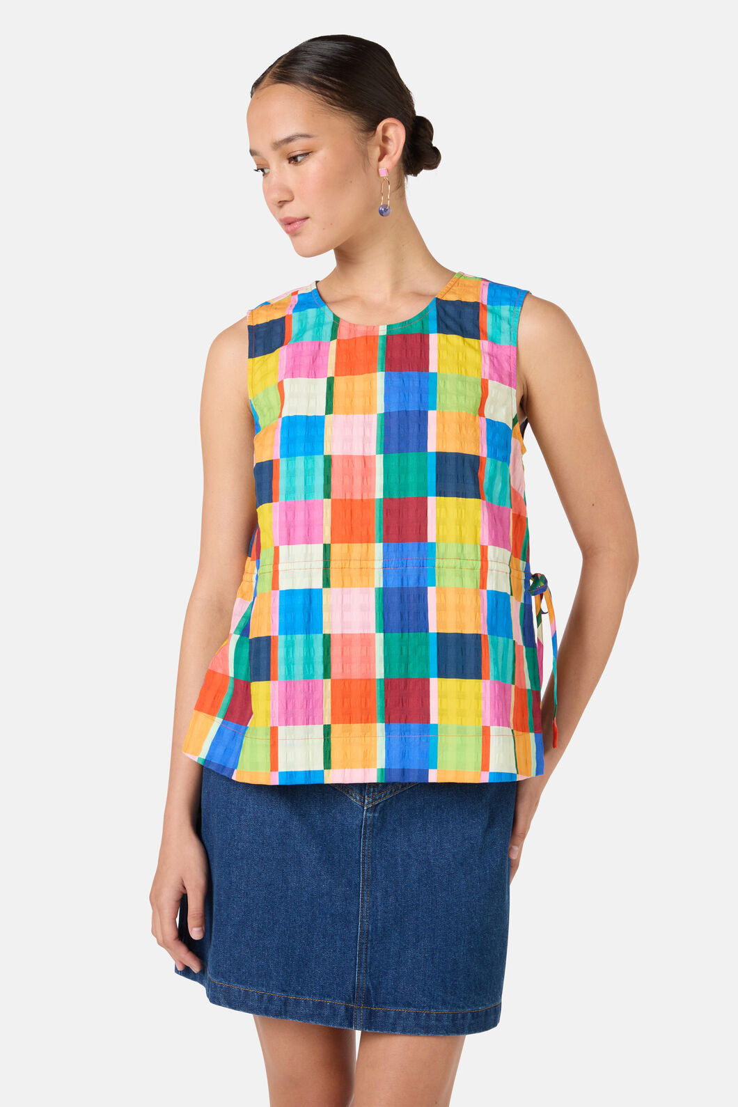 Gorman - Jungle Rhapsody Check Tank - check