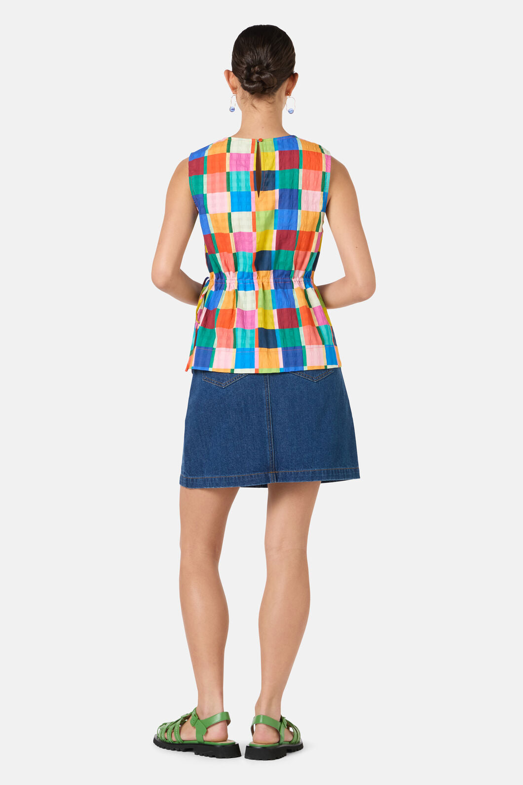 Gorman - Jungle Rhapsody Check Tank - check