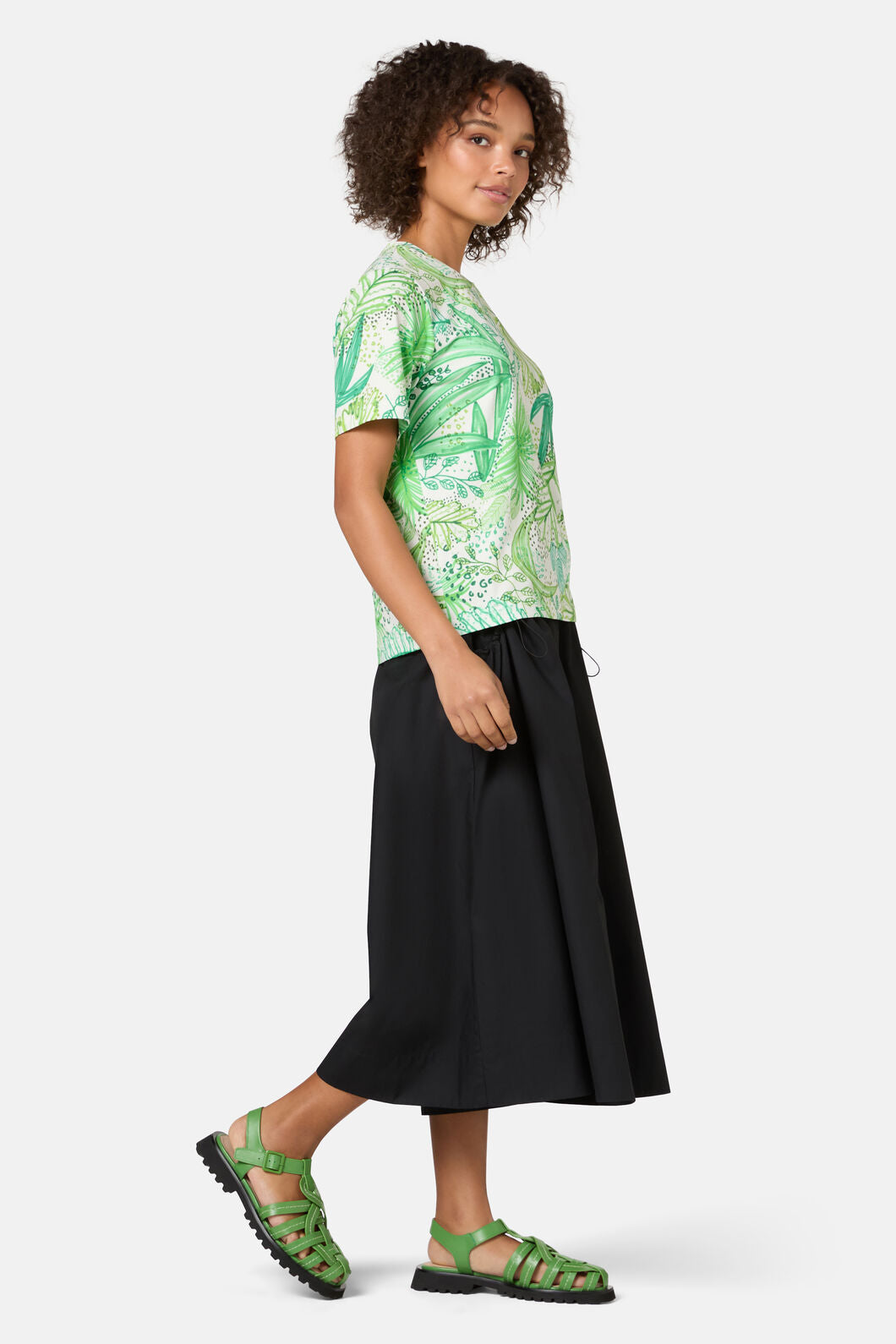 Gorman - Tree Fern Print Classic Tee - print