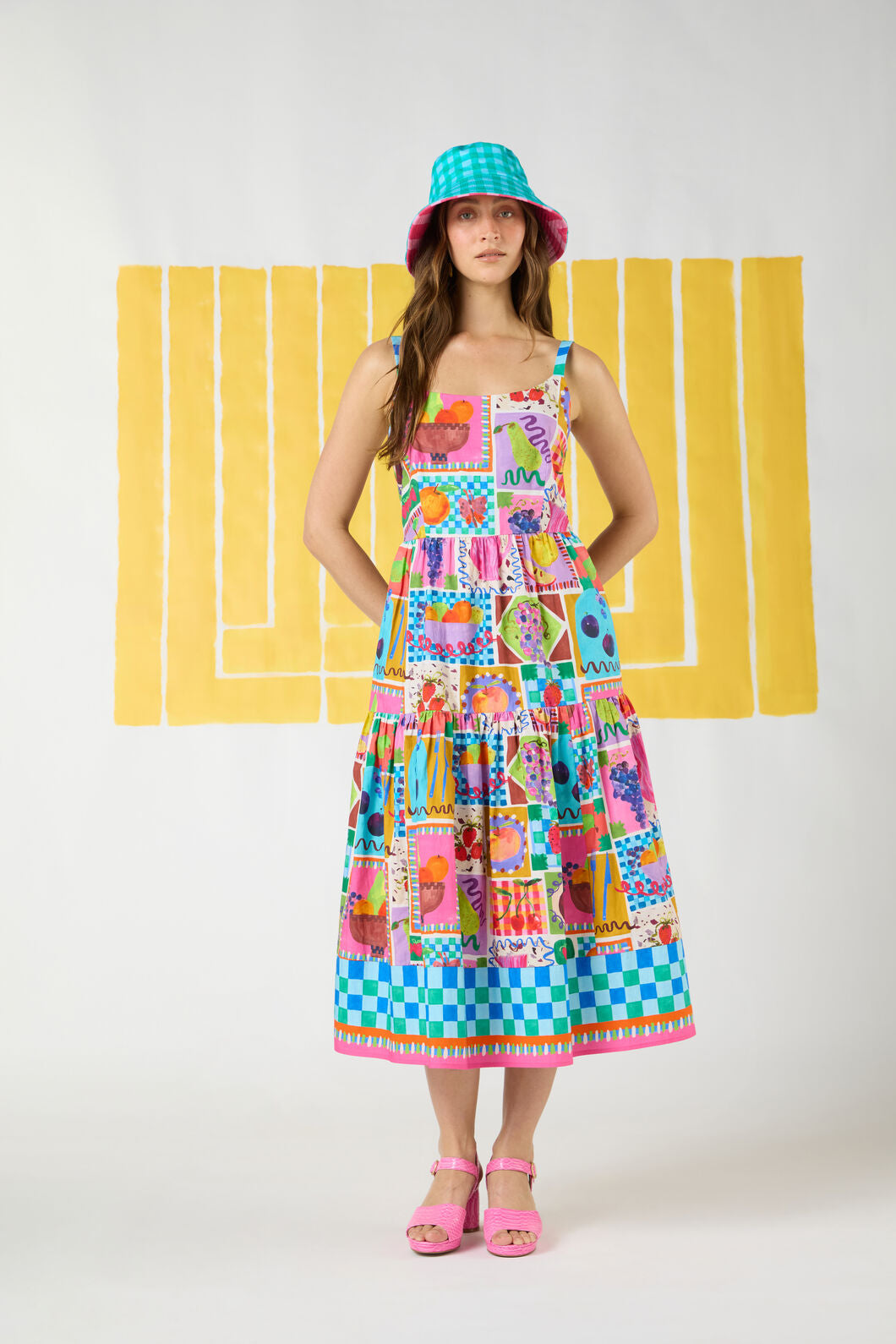 Fruit Party Print Long Dress – Gorman