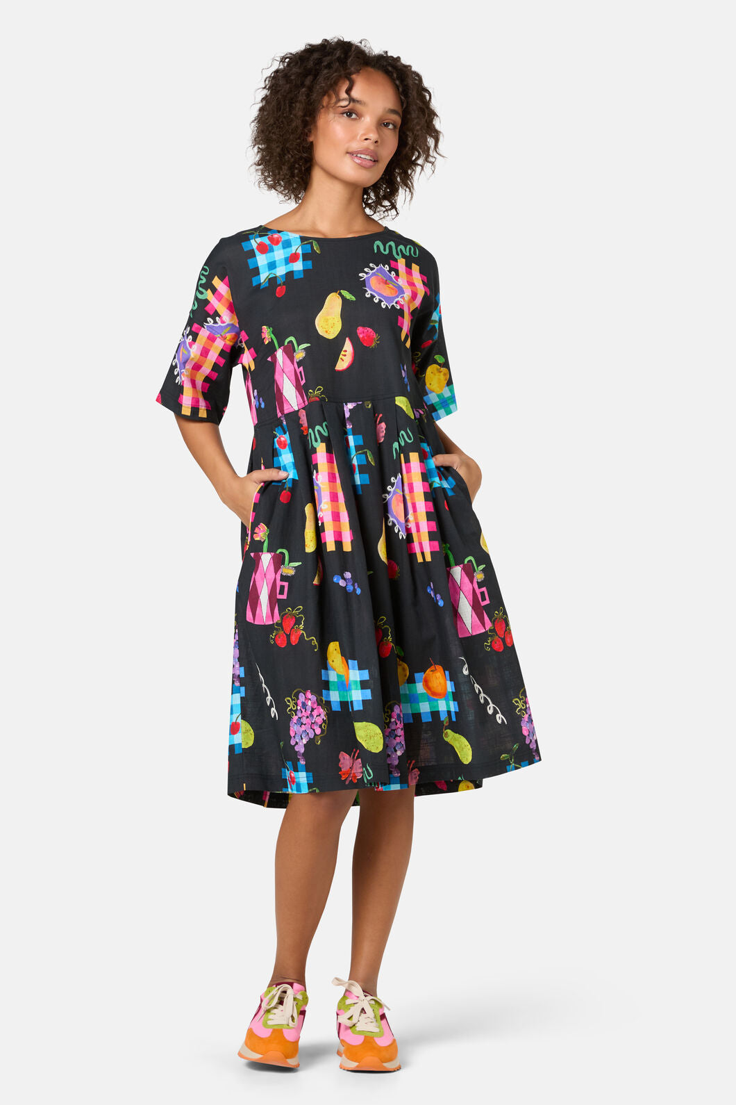 Gorman - Fruit Party Print Sadie Dress - print