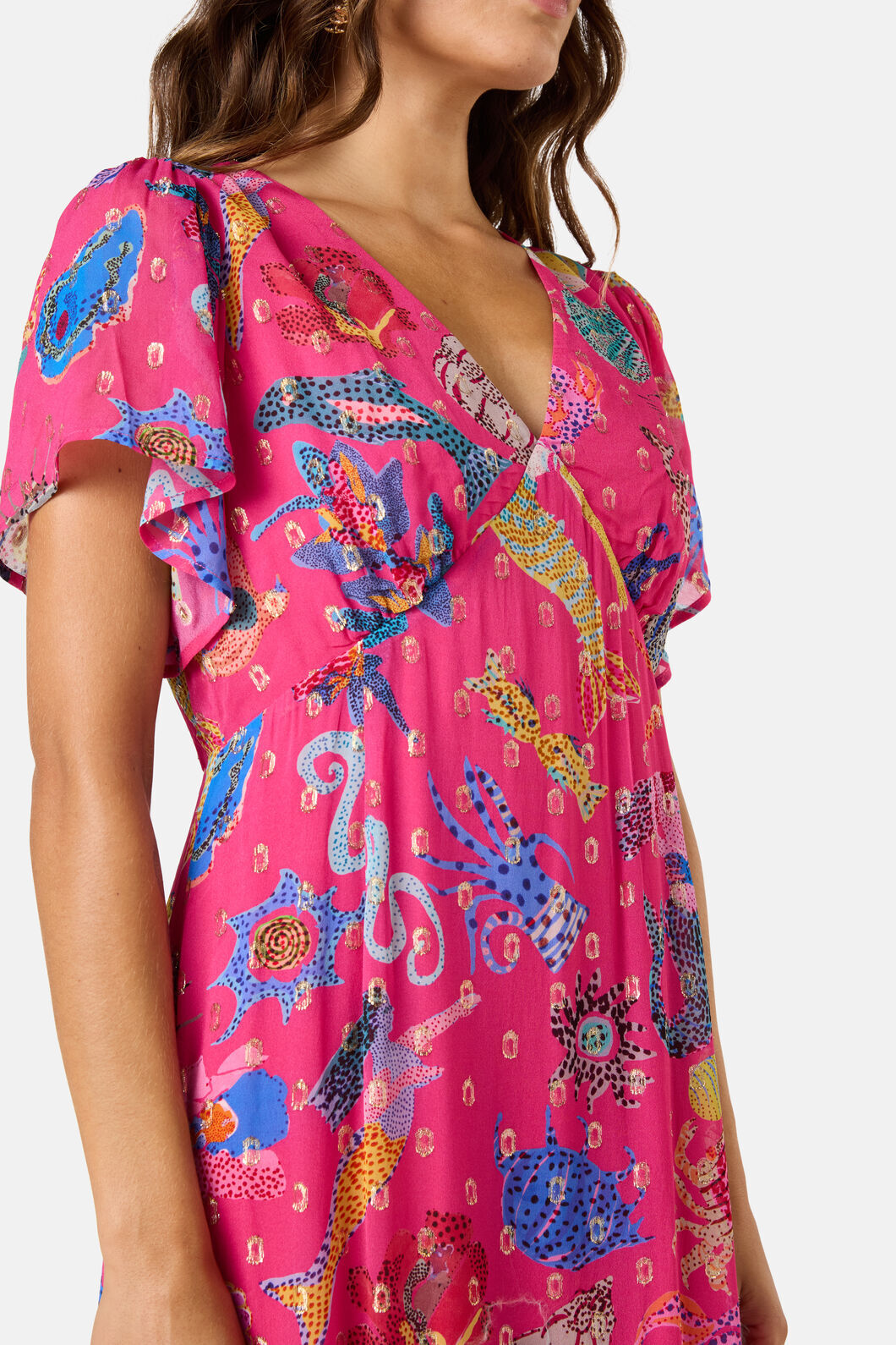 Gorman - Mermaid Glitter Party Dress - print