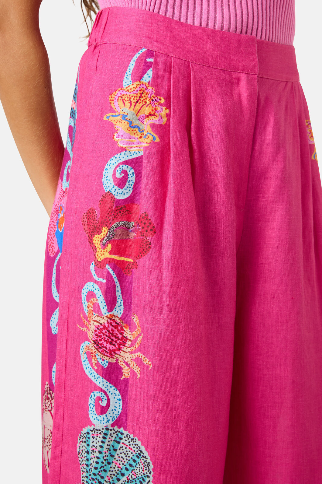 Gorman - Mermaid Resort Print Pant - print