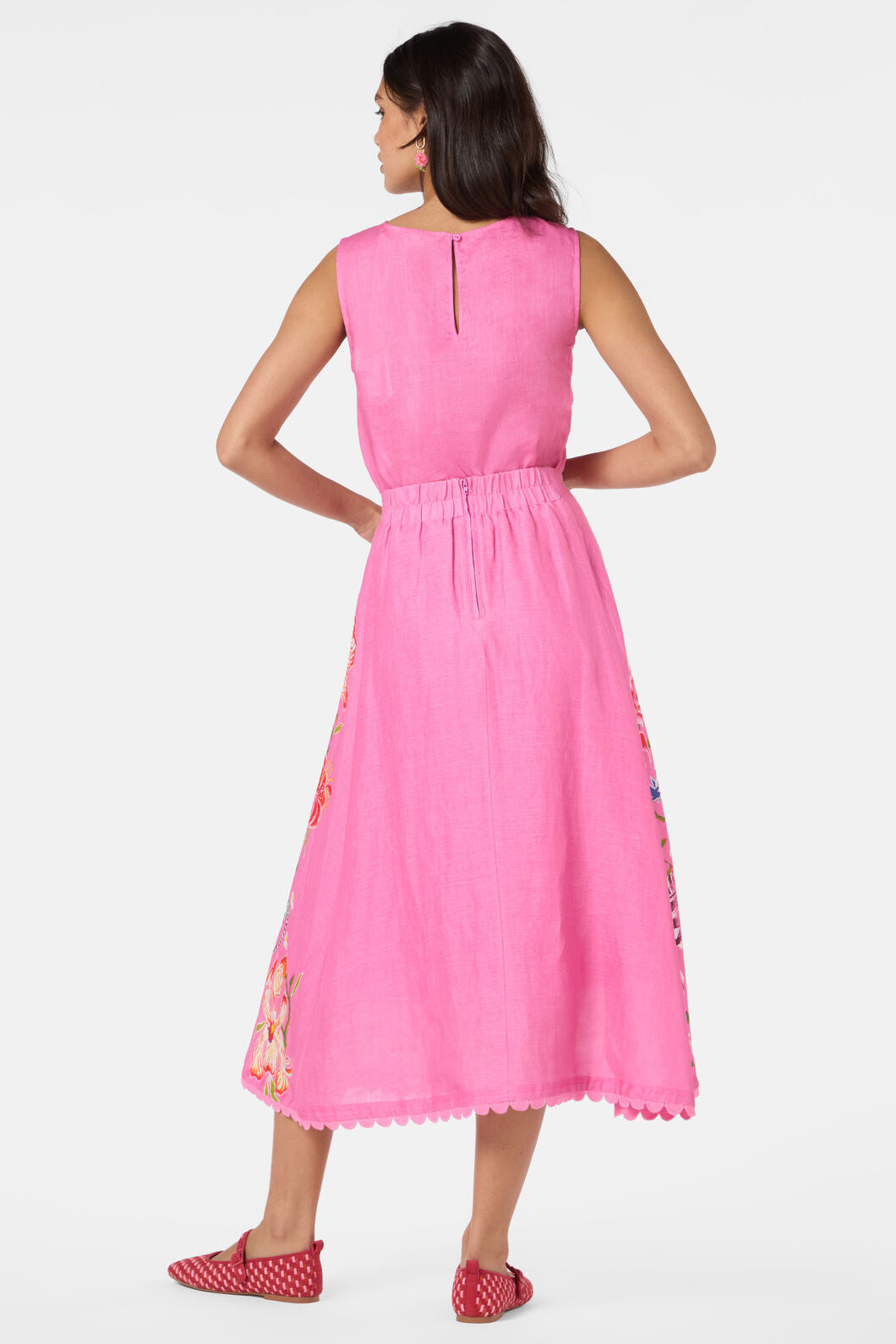 Gorman - Zebra Crossing Midi Skirt - print