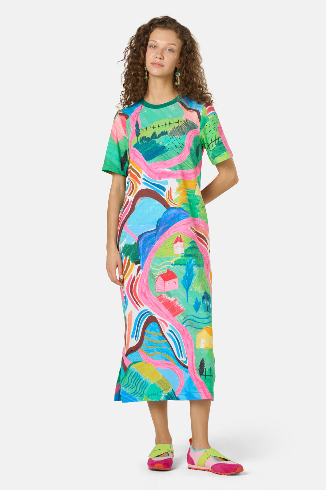 gorman jersey dress Whimsical Blooms Jersey Dress  Gorman
