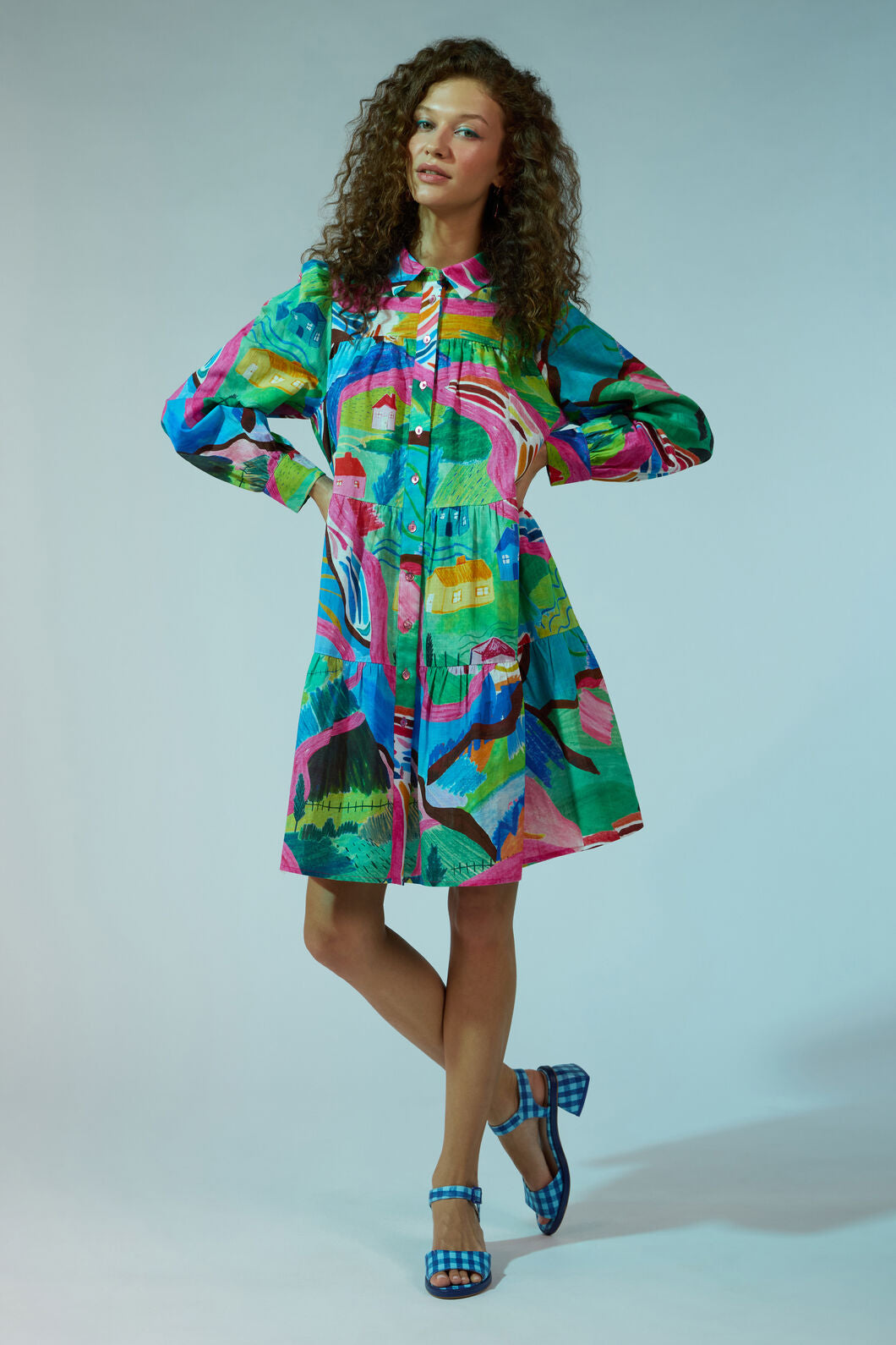 gorman liquorice shirt dress Gorman Liquorice all sorts shirt dress Size