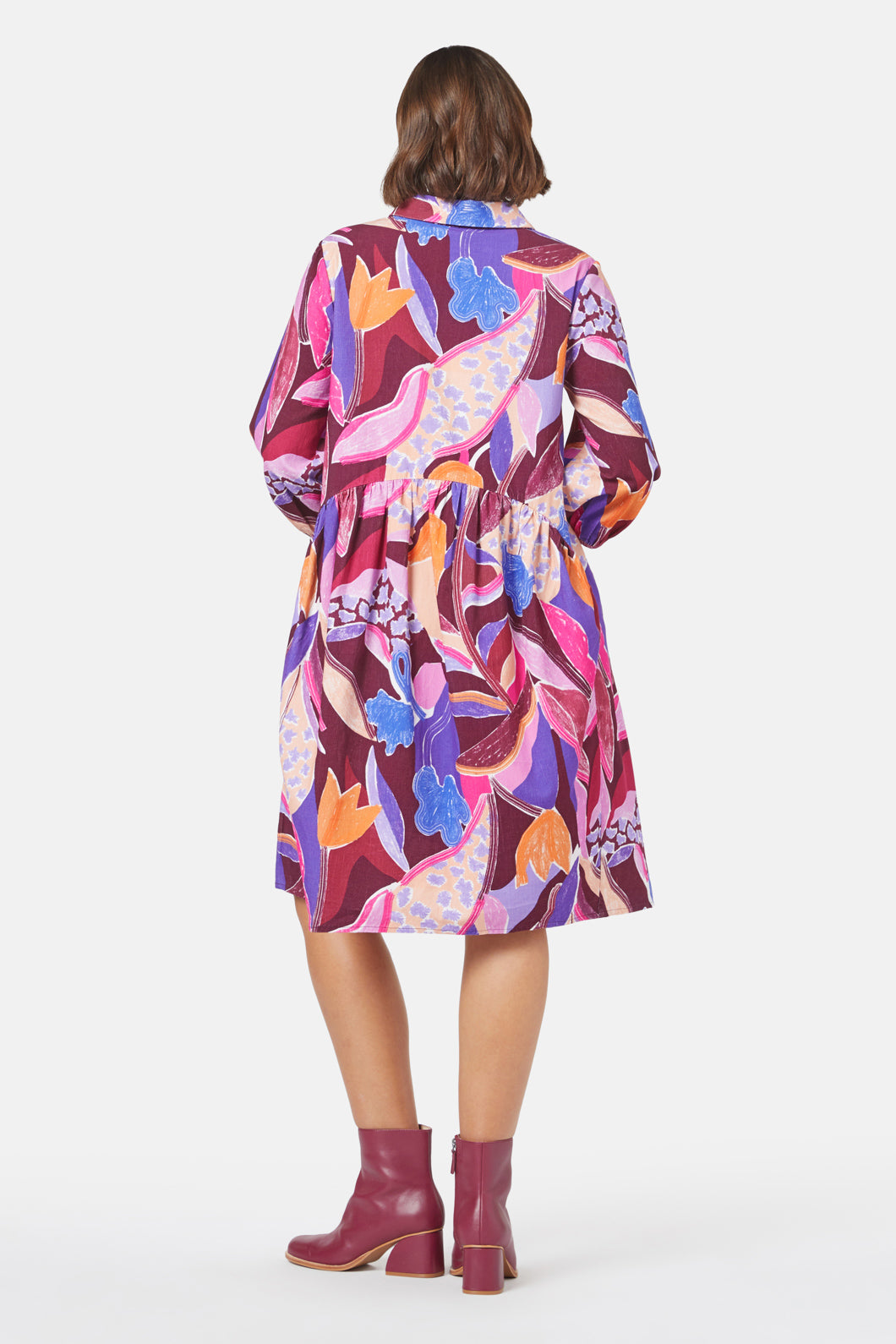 Gorman - Tender Tulips Shirt Dress - print