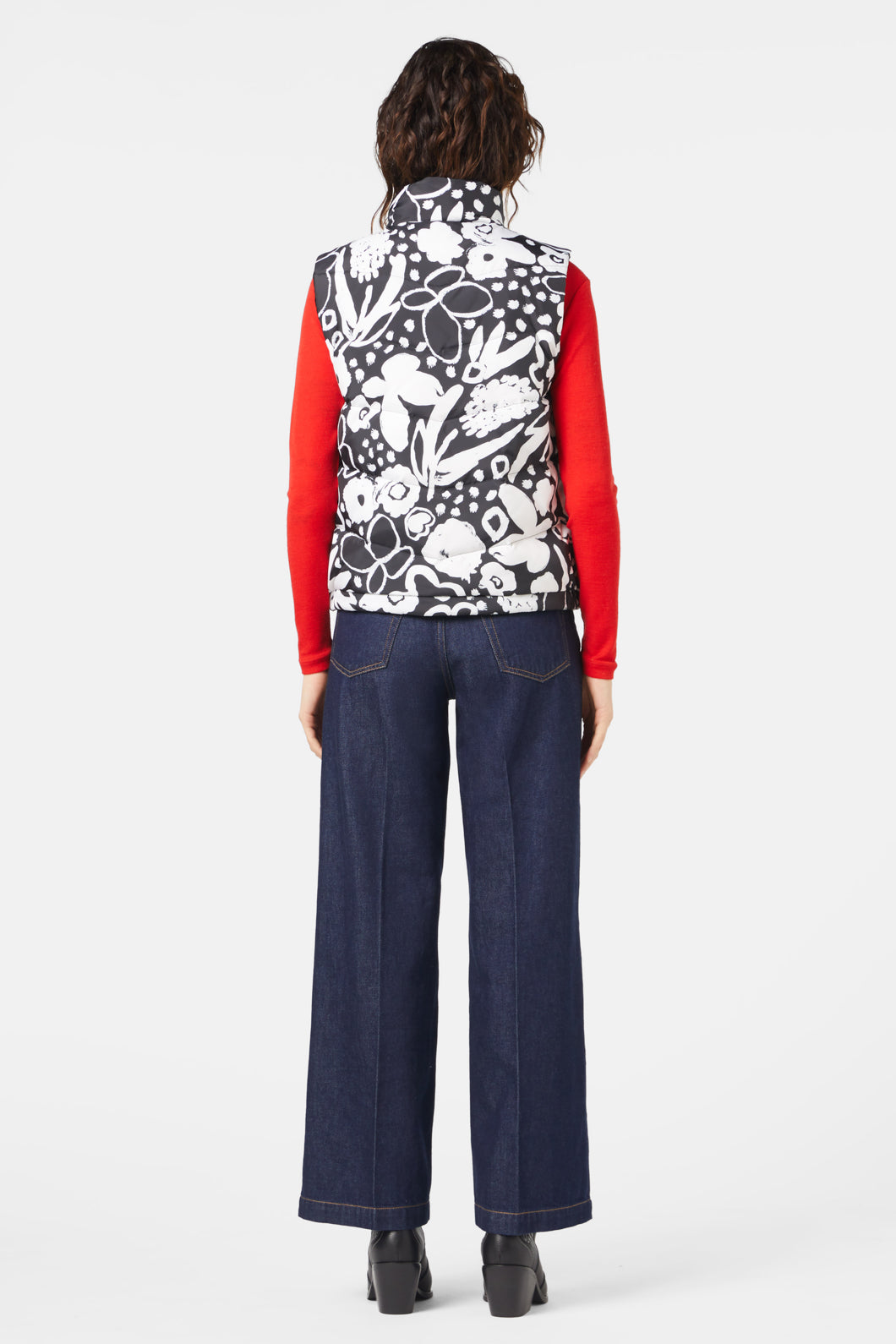 Gorman - Snow Day Puffer Vest - print