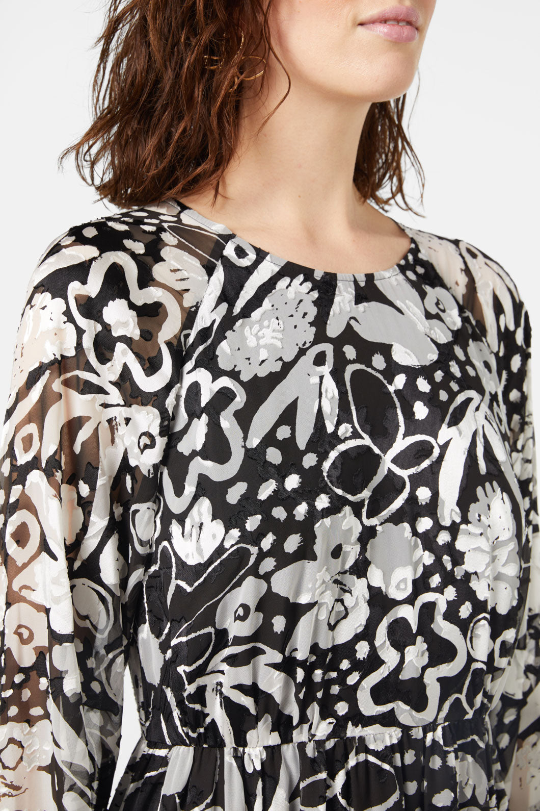 Gorman - Snow Day Tiered Dress - print