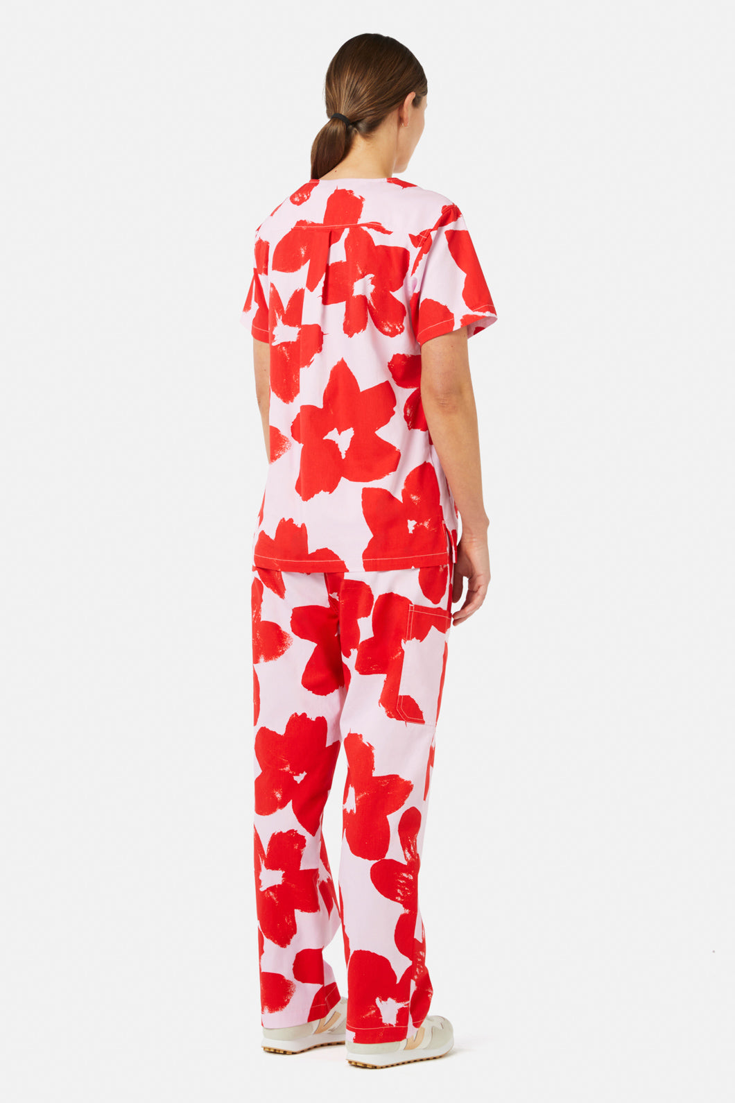 Gorman - Poppy Scrub Set - print