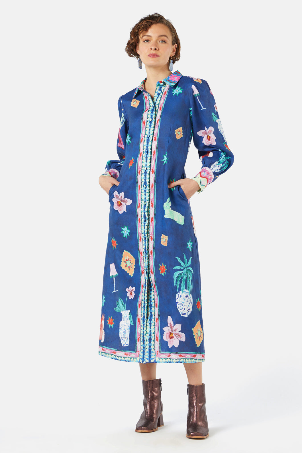 Gorman - Tara's Studio Long Dress - print