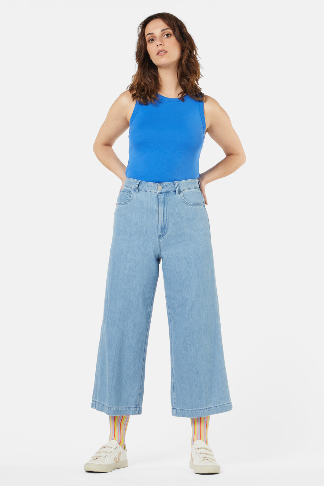 Gorman - Chloe Jersey Tank - blue