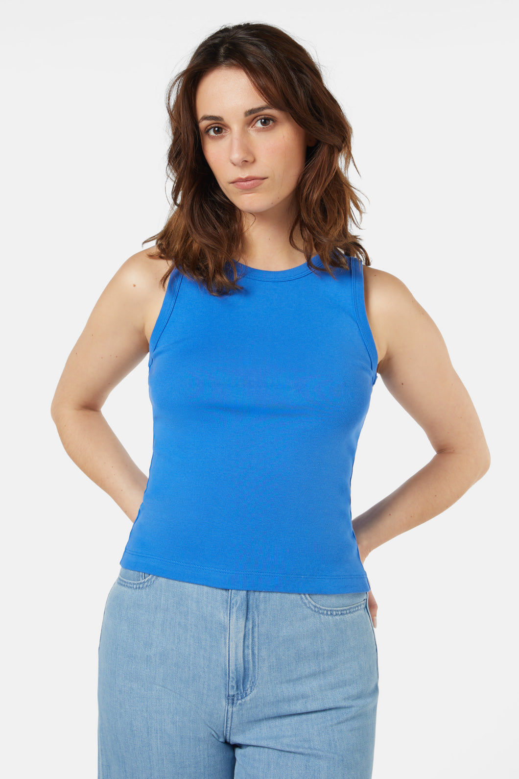 Gorman - Chloe Jersey Tank - blue