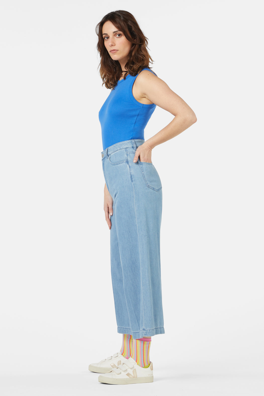 Gorman - Chloe Jersey Tank - blue