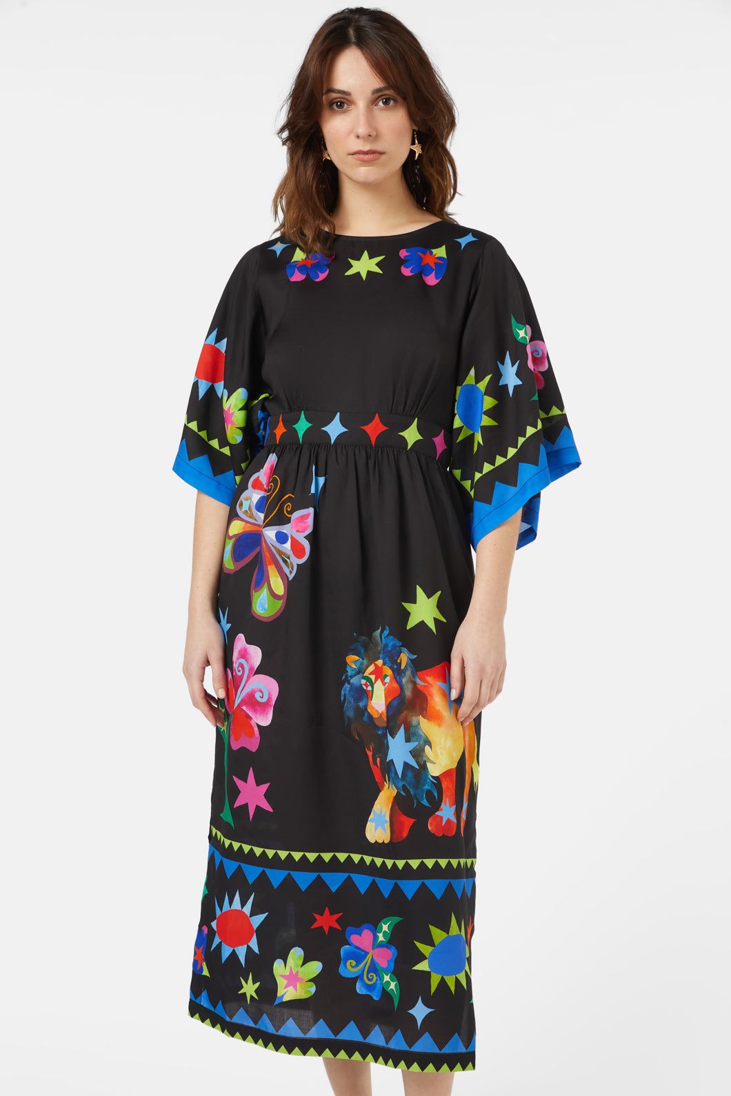 Gorman - Mystic Creatures Long Dress - print