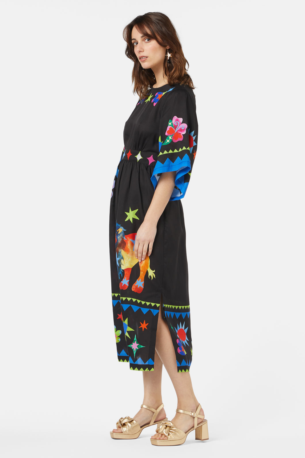 Gorman - Mystic Creatures Long Dress - print