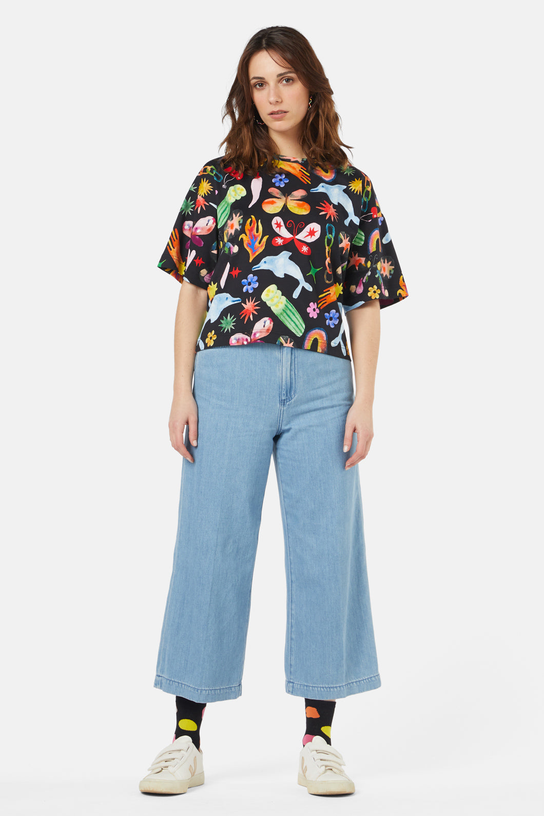 Gorman - Sticker Collection Tee - print