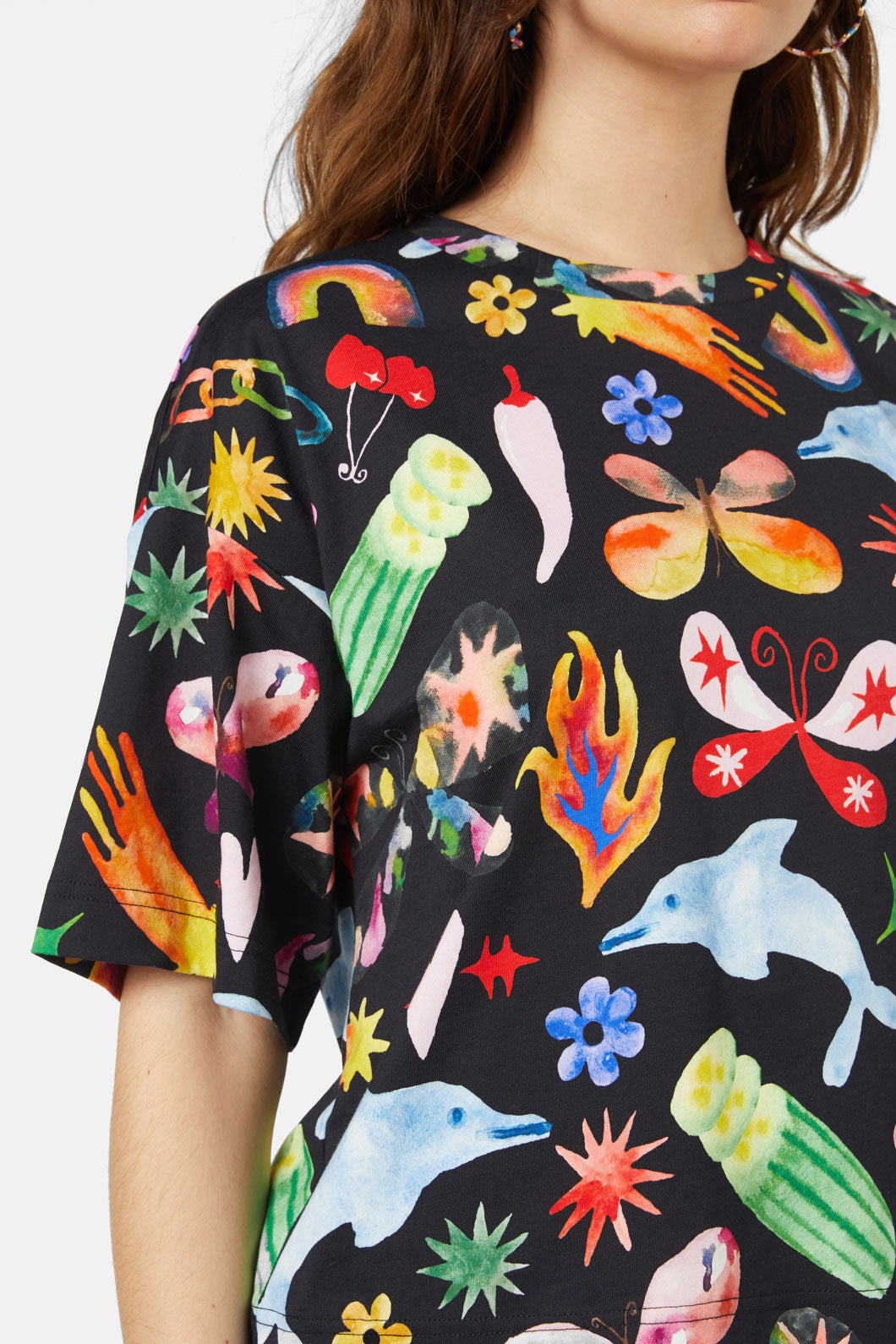 Gorman - Sticker Collection Tee - print