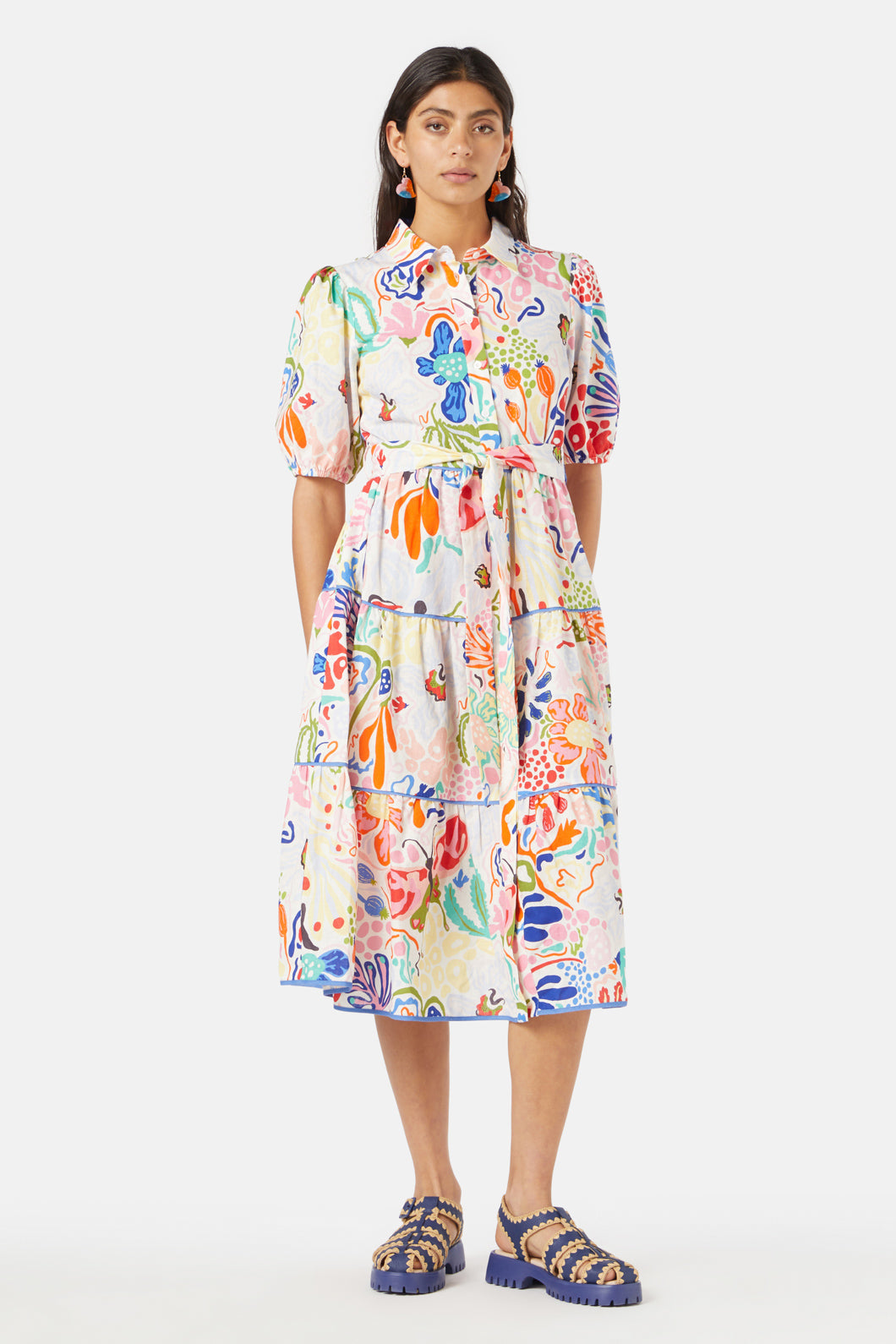 Gorman - Secret Garden Tiered Dress - print
