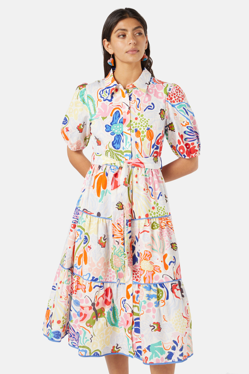 Gorman - Secret Garden Tiered Dress - print