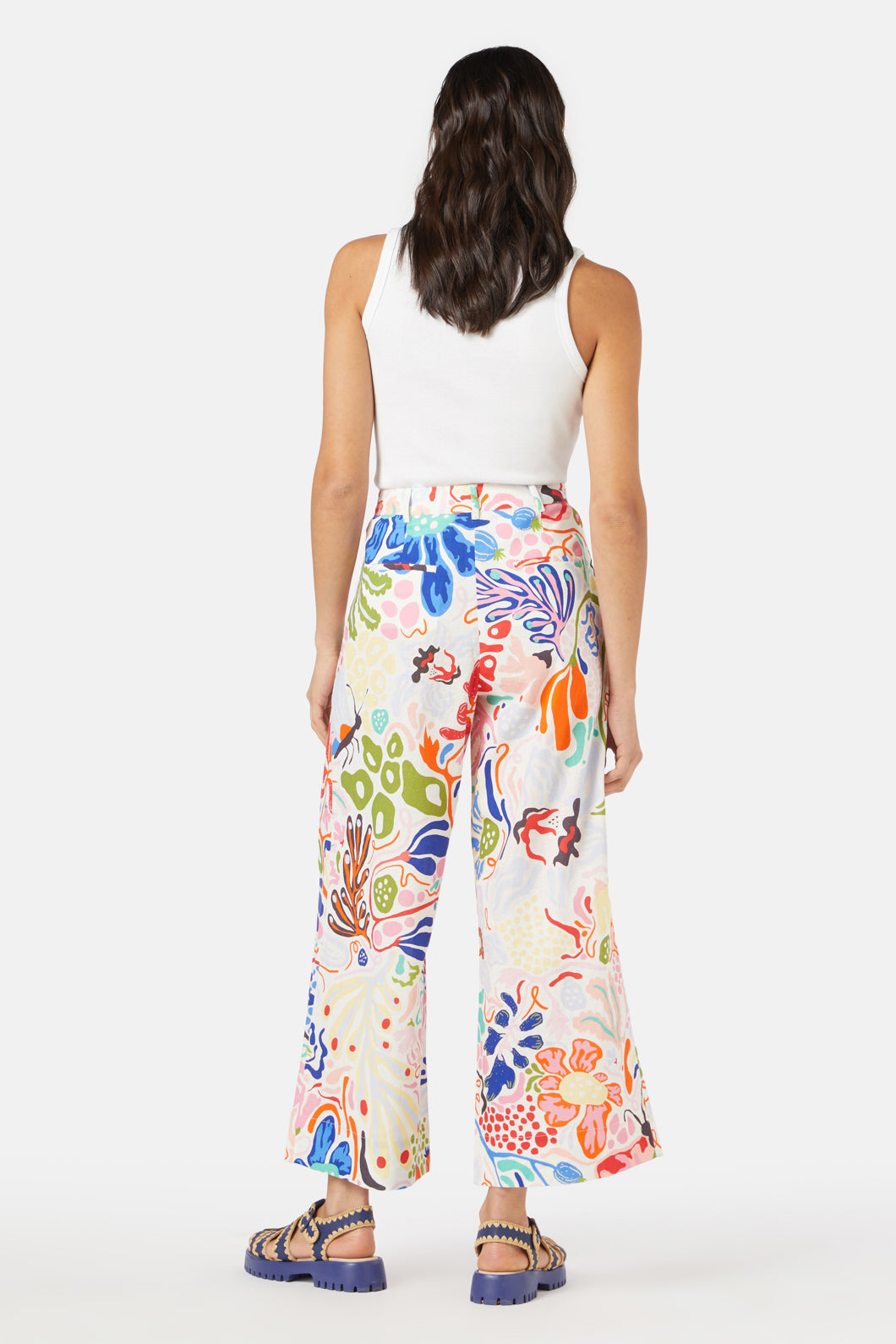 Gorman - Secret Garden Linen Pant - print