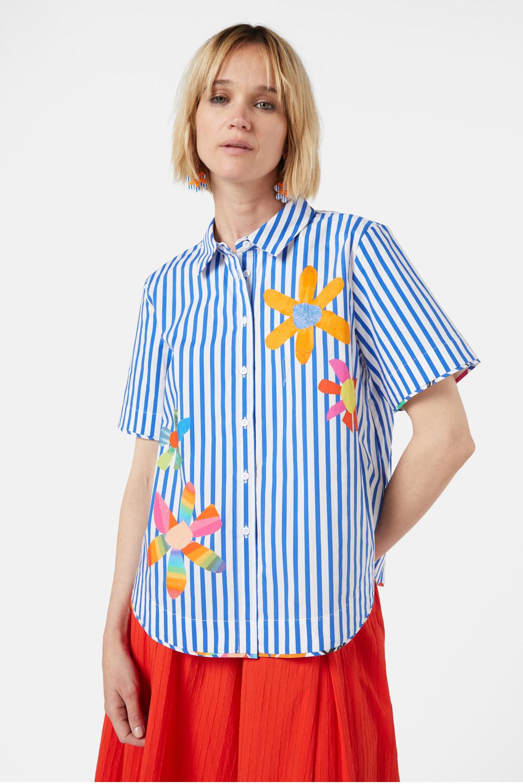Gorman - Rainbow Flower Shirt - print