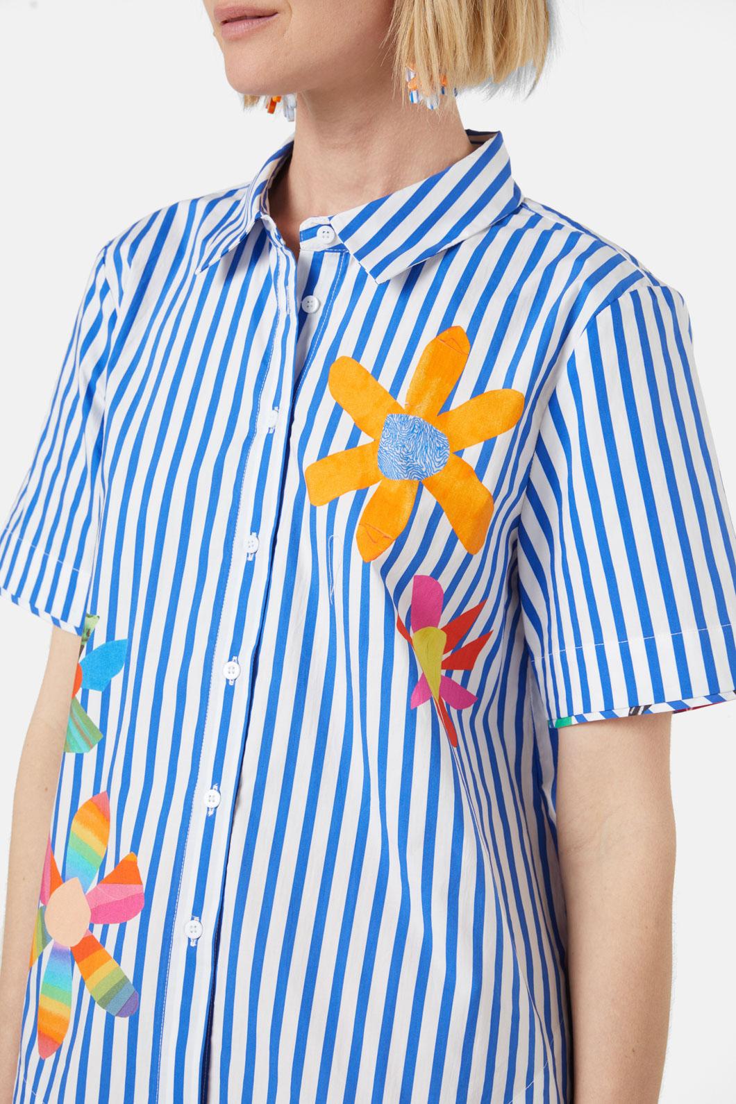 Gorman - Rainbow Flower Shirt - print
