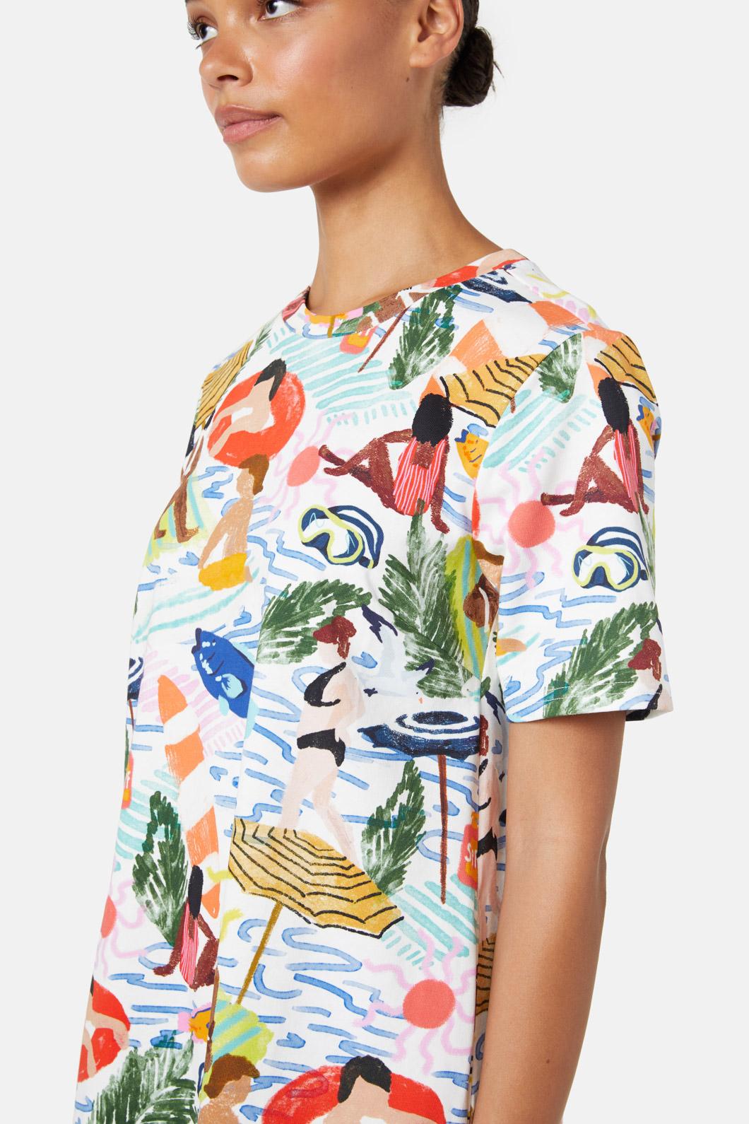 Gorman - Between The Flags Jersey Dress - print