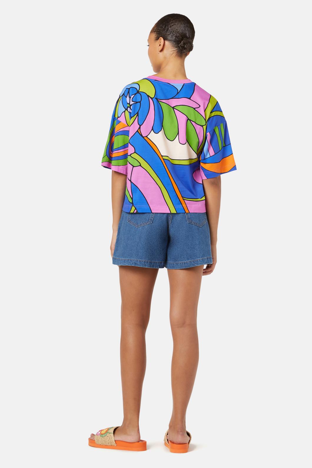 Gorman - Soleil Placement Tee - print